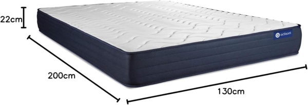 Actilatex life matratze 130x200 cm, Latex und Memory-Schaum, Härtegrad 5, Höhe :22 cm, 5 Komfortzonen Bild 3