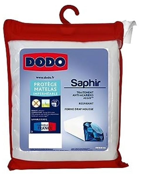 Spannbettlaken wasserfest und milbenabweisend - 140 x 190 cm - DODO von SAPHIR