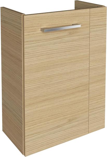 Fackelmann SBC B. STYLE Waschbeckenunterschrank 45 cm, Braun hell, links