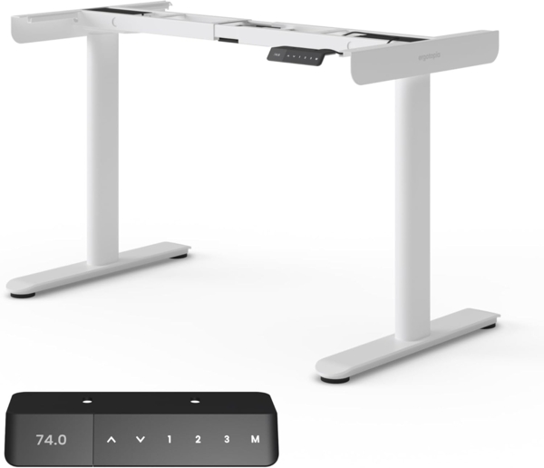 Ergotopia Schreibtisch Desktopia One (elektrisch höhenverstellbarer Schreibtisch Gestell), elektrisch höhenverstellbares Tischgestell