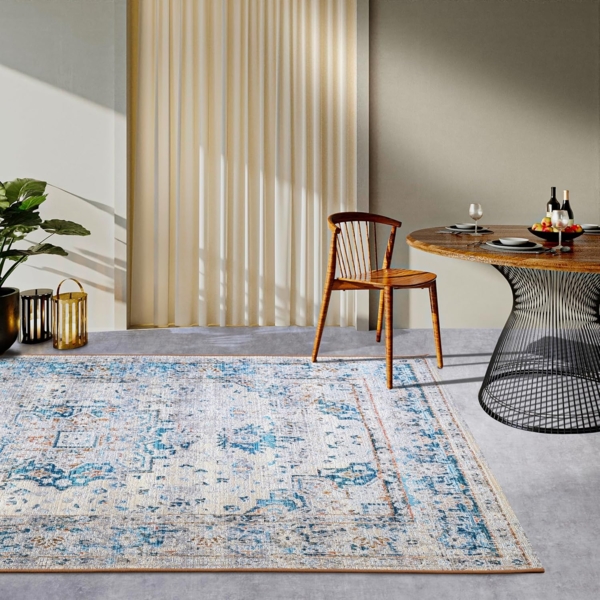 Villeroy & Boch Outdoorteppich Rene, rechteckig, Höhe: 3 mm, Outdoor, Flachgewebe, wetterfest, Balkon, Garten, Klassisch, Terrasse