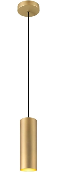 SLV ENOLA®, Pendelleuchte, Pendellänge 150cm, E27, 1x max. 50W, matt gold - Pendelleuchten