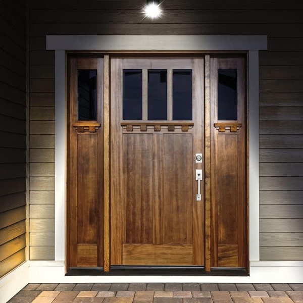 MediaShop Außen-Wandleuchte Panta Safe Light, LED fest integriert, Kaltweiß, 360 Grad drehbar, wetterbeständig, extrem Hell, Bewegungssensor Bild 2