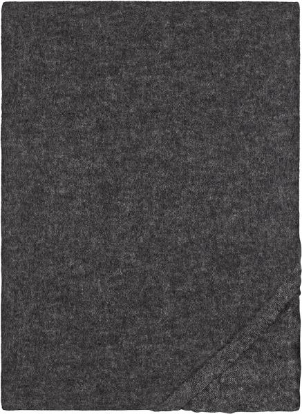 biberna Melange-Flanell Spannbetttuch 0841380 MELANGE UNI, titanium, 1x 90x190 cm - 100x200 cm