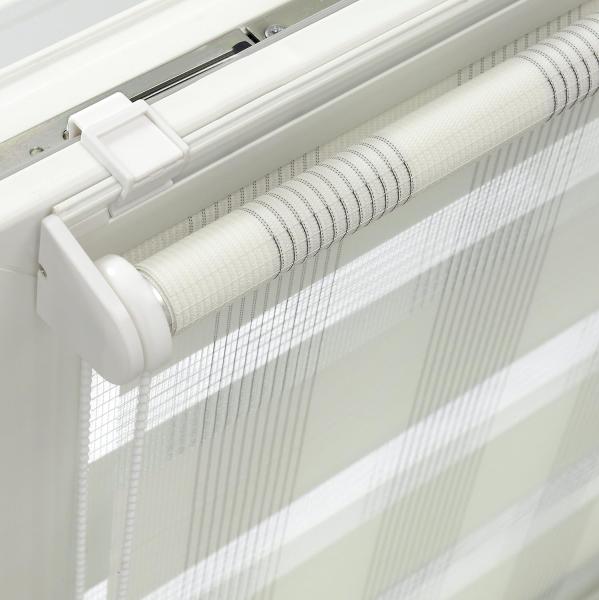 Gardinia EASYFIX Doppelrolle Karo, kein Bohren | Kleben, Klemmen Bild 2