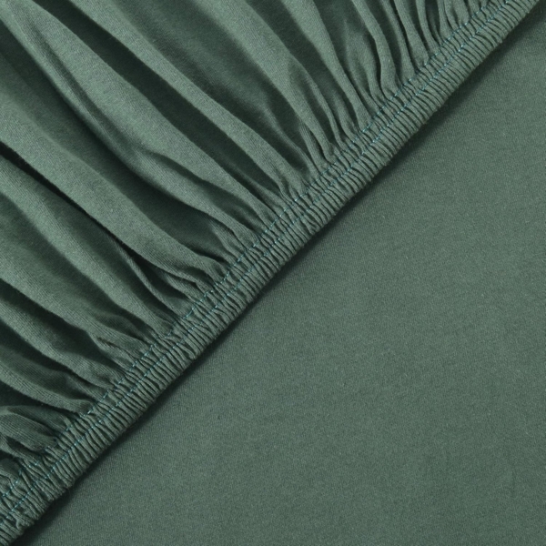 leevitex® Spannbettlaken Spannbettlaken Premium 170g/m², Gummizug: rundum, schwer und dick, 100% Jersey-Baumwolle, auch Boxspringbett geeignet Bild 2