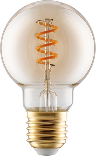 Eglo 110192 LED Filament Leuchtmittel E27 Decorative Spirale amber L:9. 5cm Ø:6cm dimmbar 2000K