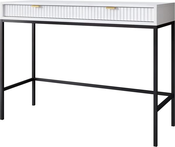 Schreibtisch Nova Konsolentisch 104x50cm weiß MDF