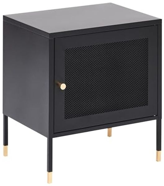 Nachttisch OSSETT Metall Schwarz