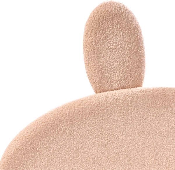 Kinderbett Kaninchen Bouclé PERROS 90 x 200 cm Beige Bild 8