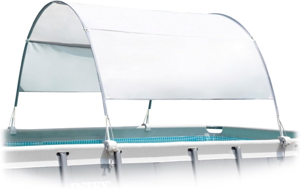 Intex Pool Sonnendach Hellgrau 92559