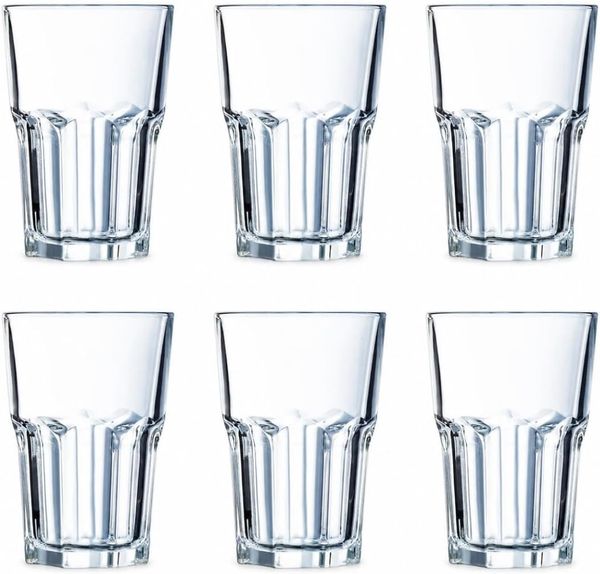 Gläserset Arcoroc Granity 6 Stück Durchsichtig Glas (42 cl)