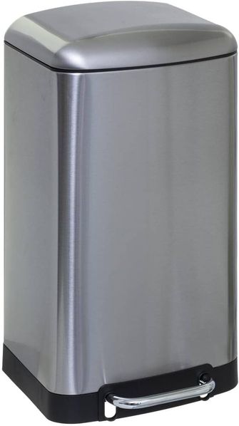 Mülleimer 5five Ariane 30 l silber