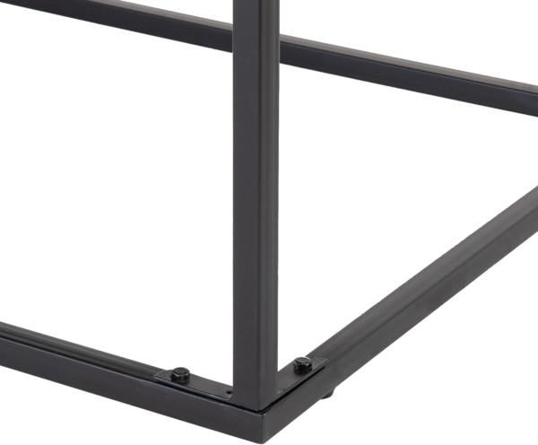 Beistelltisch 60x60 cm Grau aus Mangoholz WOMO-Design Bild 6