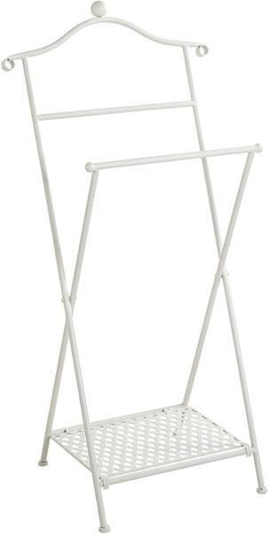 Herrendiener Kleiderständer weiss gekälkt