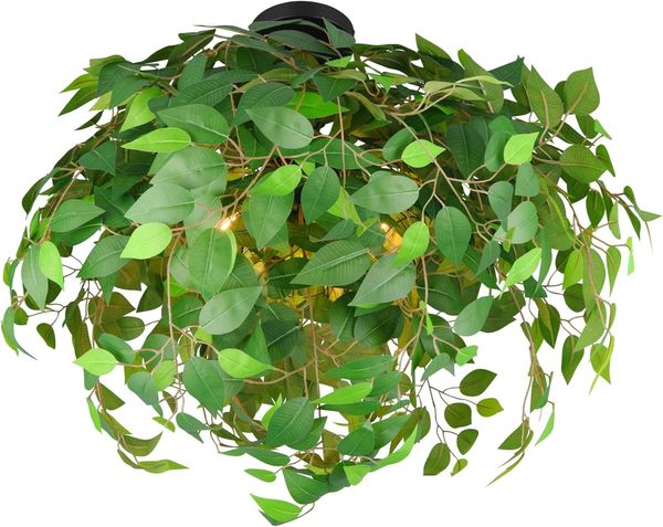 lightling Deckenleuchte Lea, ohne Leuchtmittel, IP20 Indoor, Stoffschirm, Ø 70 cm