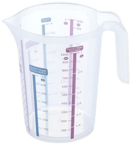Zenker Sweat Sensation Messbecher 1 L Kunststoff Messkanne Bild 2