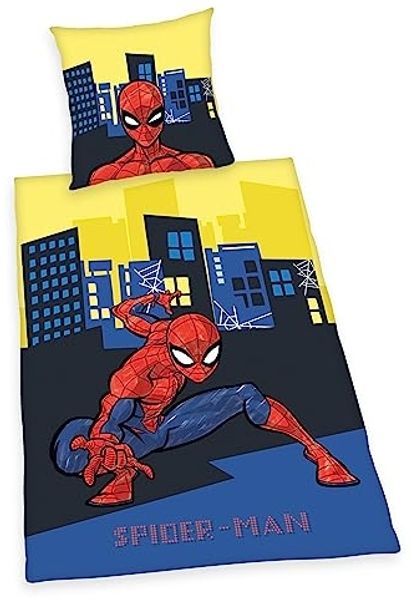 Spiderman Bettwäsche - 100 % Baumwolle