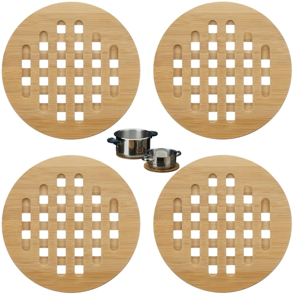 Untersetzer 4er Set rund 10020236