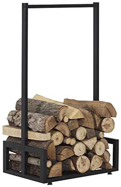 Kaminholzregal Thisted 50x35x95cm [en. casa]