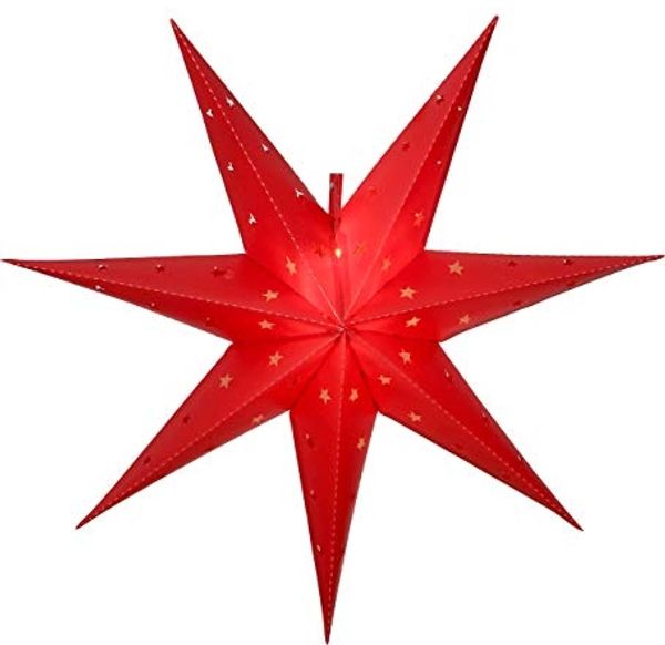 Star 505-03, LED-Outdoor-Stern "Alice", 12 LED, Rot