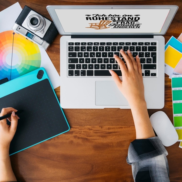 speecheese Tasse Rente Kaffeebecher mit Spruch für Rentner Ich bin im Ruhestand hau ab Bild 7