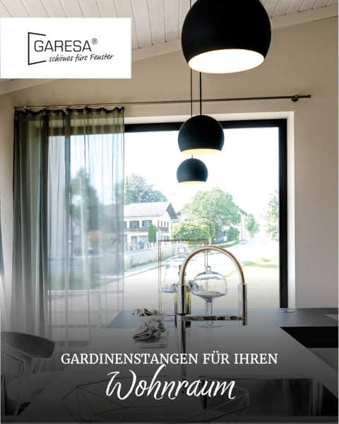 GARESA Schienensystem Kunststoffschiene mit Blende, 2-läufig, Wunschmaßlänge, mit Bohren, verschraubt, Kunststoff, seitlich mit 2 Rundbögen (kein Spalt zwischen Vorhang und Wand) Bild 7