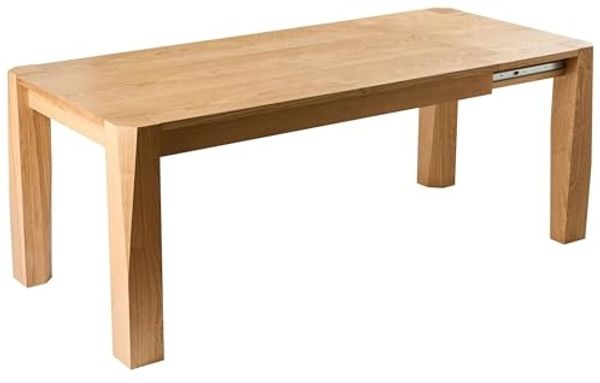 Ausziehbarer Esstisch MISSION Helle Esche 160 200 cm 90 cm