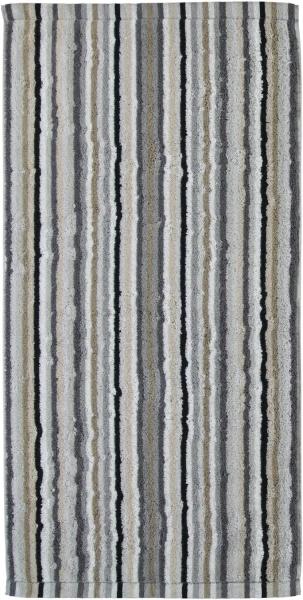 CAWÖ Duschtuch - C Life Style Stripes, Walkfrottier Beige 70x140cm