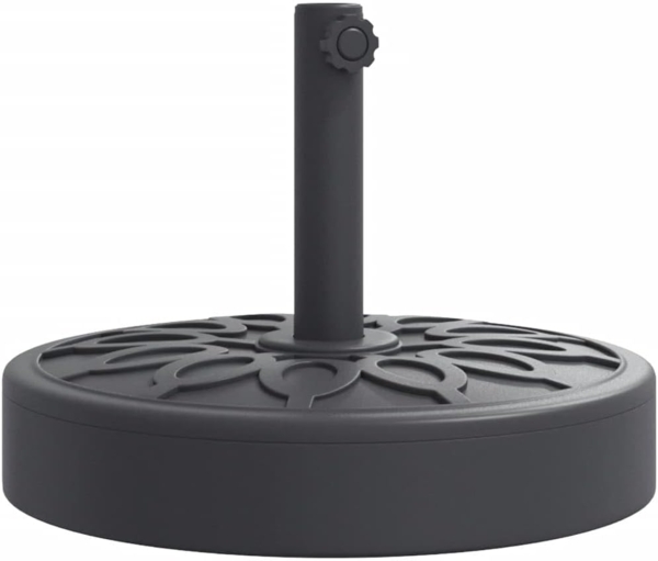 vidaXL Sonnenschirmständer für Ø38/48 mm Mast 25 kg Rund 4007975