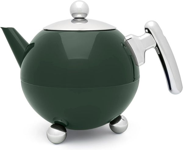 Bredemeijer Teekanne Duet Bella Ronde 1,2L dunkelgrün Duet® 101011