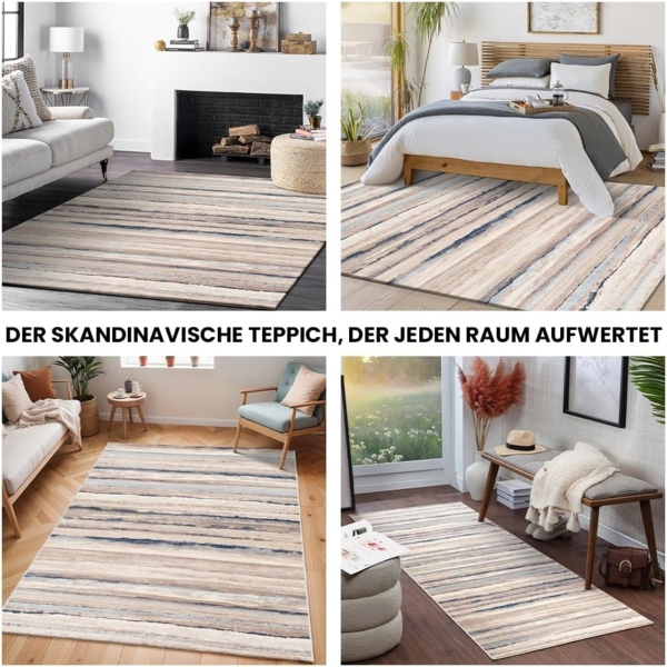 Surya CHARLOTTE Teppich Off-Weiß 200 cm 274 cm 200x274 cm Bild 5
