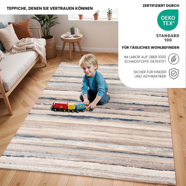 Surya CHARLOTTE Teppich Off-Weiß 200 cm 274 cm 200x274 cm Bild 3