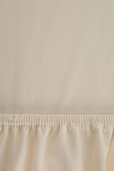 r-up Passt Spannbettlaken 140x200-160x200 bis 35cm Höhe natur 100% Baumwolle 130g/m² Bild 3