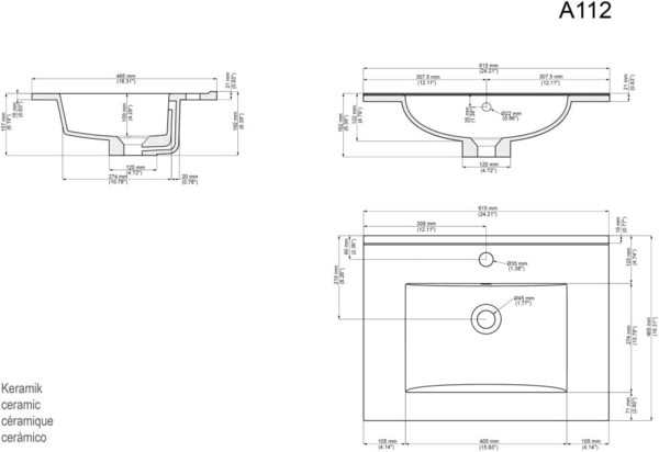 Badmöbel Milet SoftClose eiche gold : Eiche Gold Bild 8