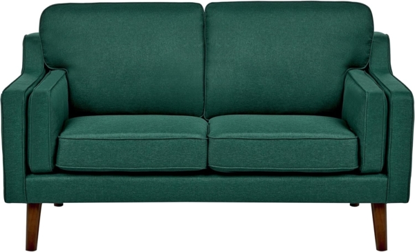 2-Sitzer Sofa dunkelgrün LOKKA