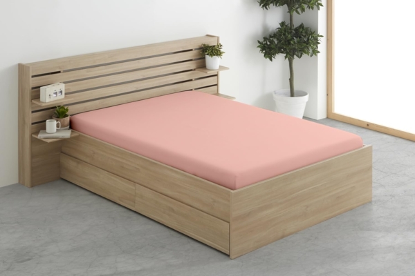 Degrees Home - Collection - Spannbettlaken – 100% Polyester, Hochwertige Mikrofaser, Rundum-Gummizug, Atmungsaktiv & Pflegeleicht, Oeko-Tex Standard -135 x 200 x 33 – Bilden Bild 2