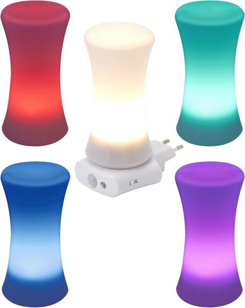 Northpoint LED Nachtlicht Nachtlampe Bewegungsmelder Aufladbare Taschenlampe