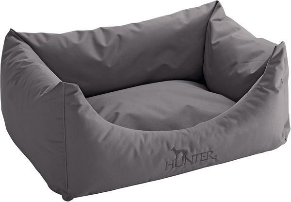 Hunter Tierbedarf Tierbett Hundesofa Gent antibakteriell grau