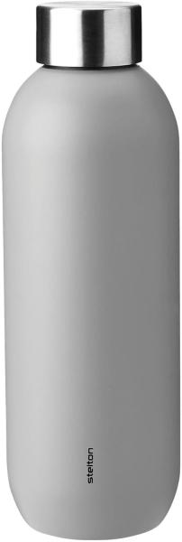 Stelton Keep Cool Thermoflasche 0,6l light grey Trinkflaschen