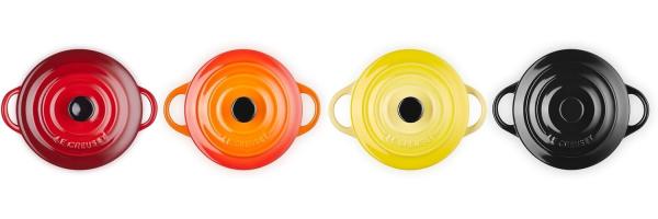 Le Creuset Mini Cocotte Feuer & Flamme 4er Set