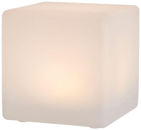 LED Solarleuchte, Würfel, LxH 20x20 cm