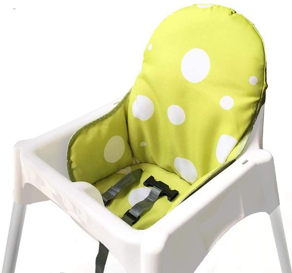 ZARPMA Sitzbezüge Kissen Kompatibel für Antilop Hochstuhl, Waschbar Faltbarer Baby Hochstuhl Bezug Kinder Sitz Covers Stuhlkissen (Grün)