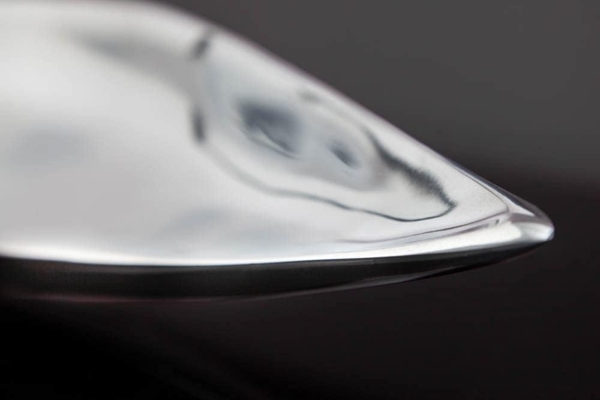 riess-ambiente Dekoschale SILVER LEAF 60cm silber, Wohnzimmer · Obst · Schlüssel · Handarbeit · Metall · Modern Bild 5