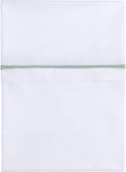 Baby's Only Baby Bettlaken gestricktes Band gold-mint melee/weiß Jungs,Mädchen 100x80 cm Mint