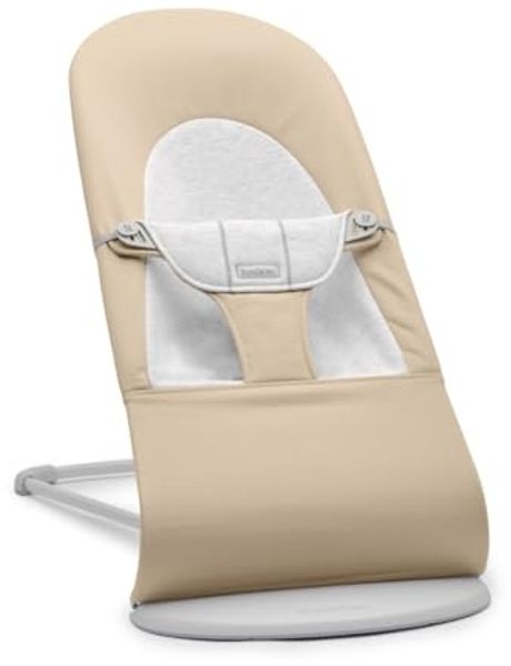 BabyBjörn Balance Soft Gewebt Jersey Wippstuhl Bei