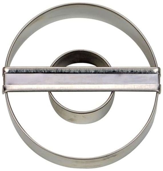Städter Ausstecher Edelstahl Doppelring 6 cm