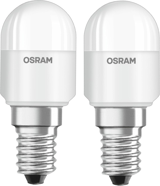 Osram LED Lampe Special T26 für Kühlschrank mit E14 Sockel, 2,30W, Ersatz für 20W-Glühbirne, Ausstrahlungswinkel 160 °, Warmweiss (2700K)