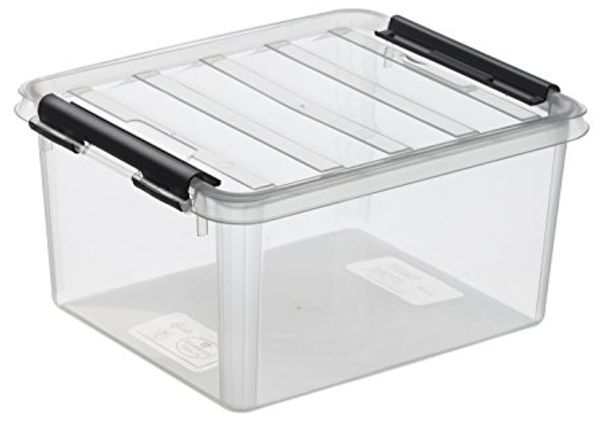 Orthex Aufbewahrungsbox Hobby Box 2 m. Deckel transparent, Mit Deckel, Stapelbar