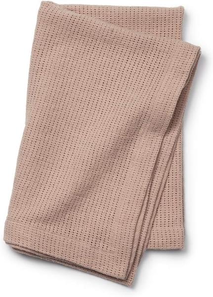 Elodie Details Cellular Gestrickte Decke Powder Pink Rosa